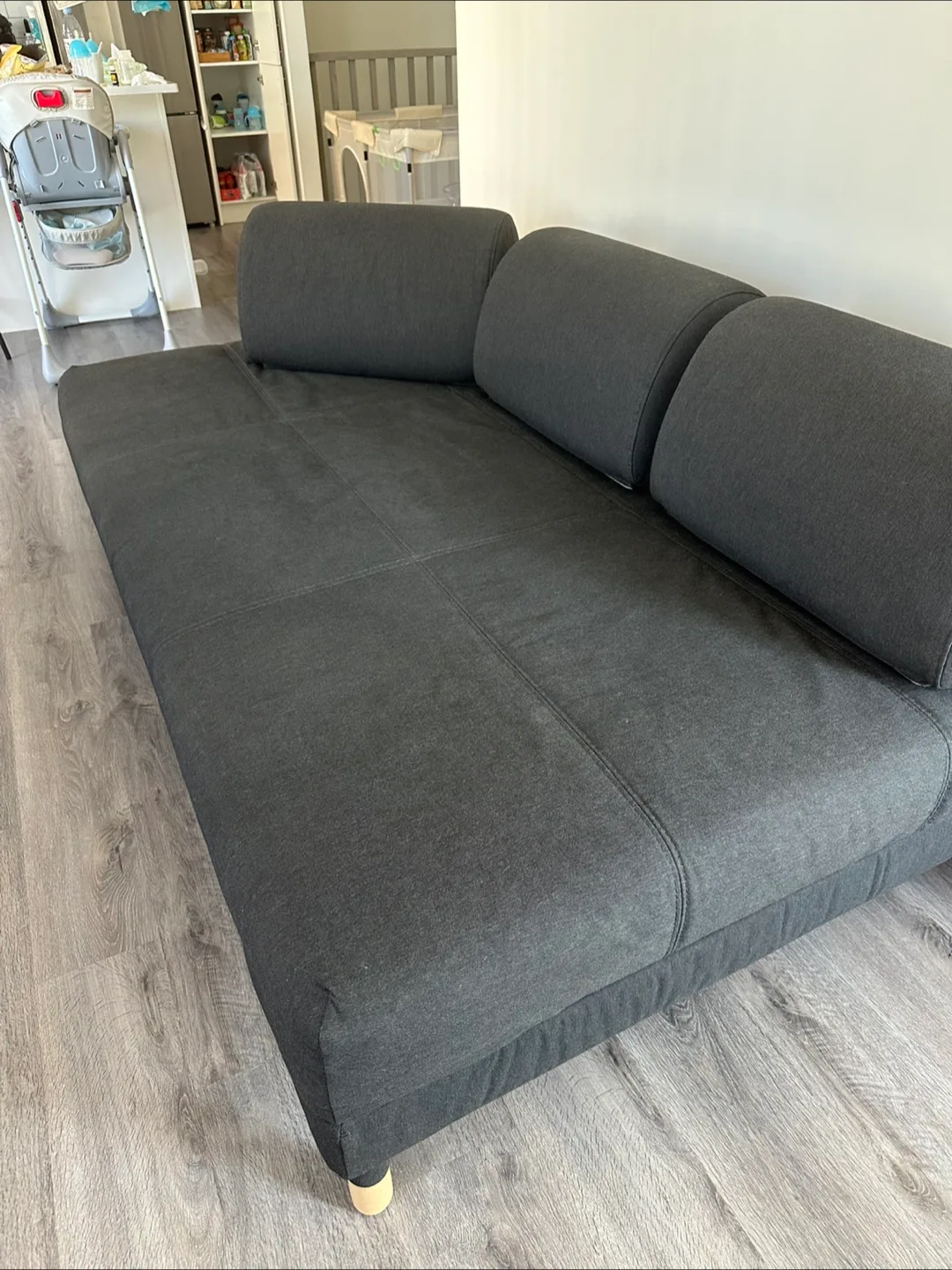 Anthracite Sofa Bed with storage image indicator(5)