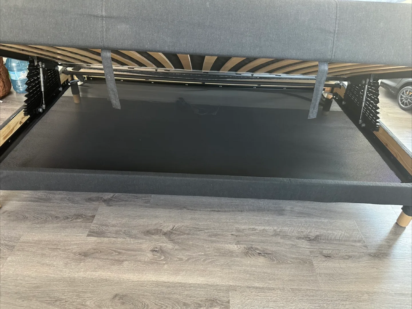 Anthracite Sofa Bed with storage image indicator(9)