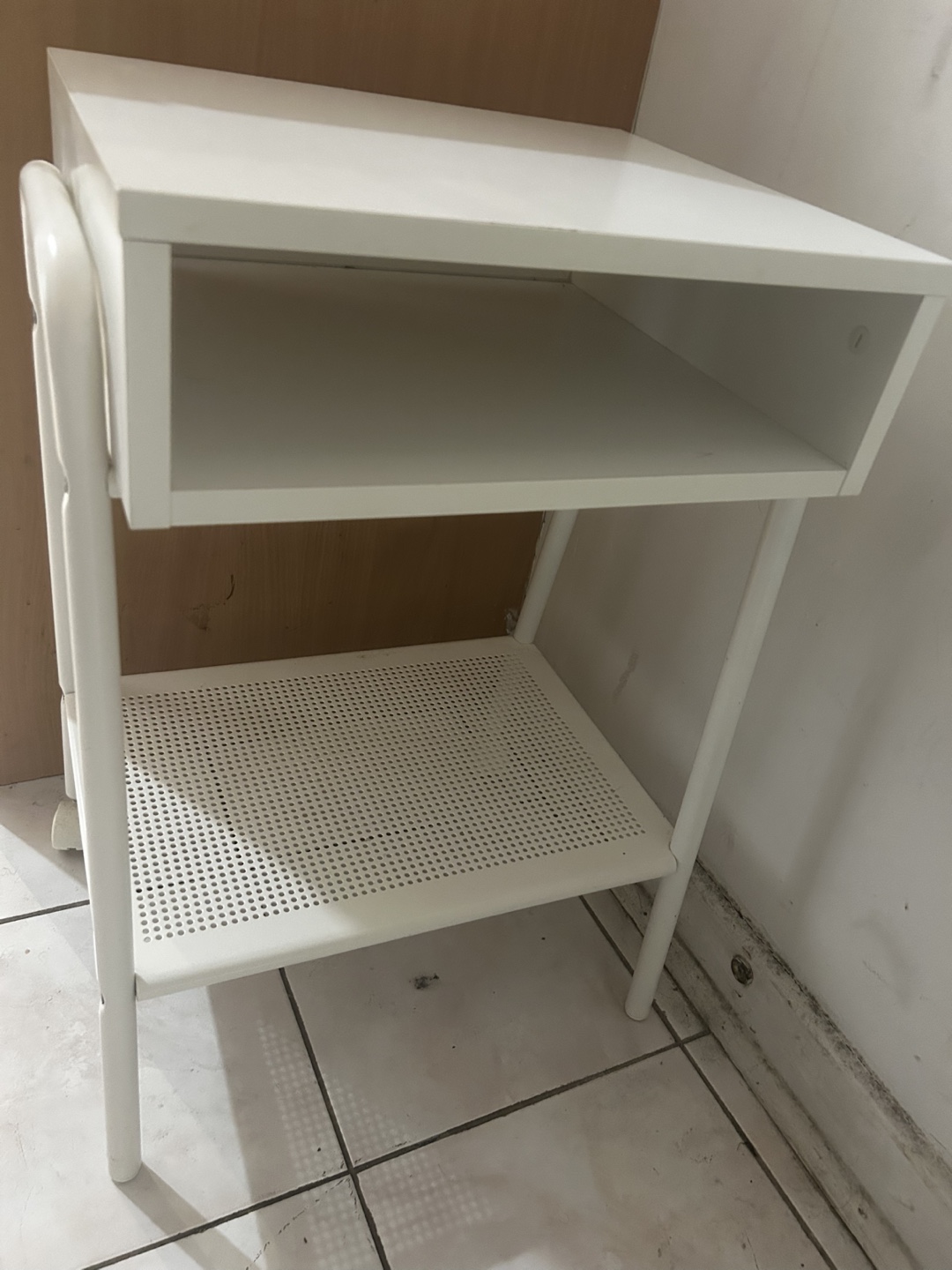 IKEA bedside table white - photo 2