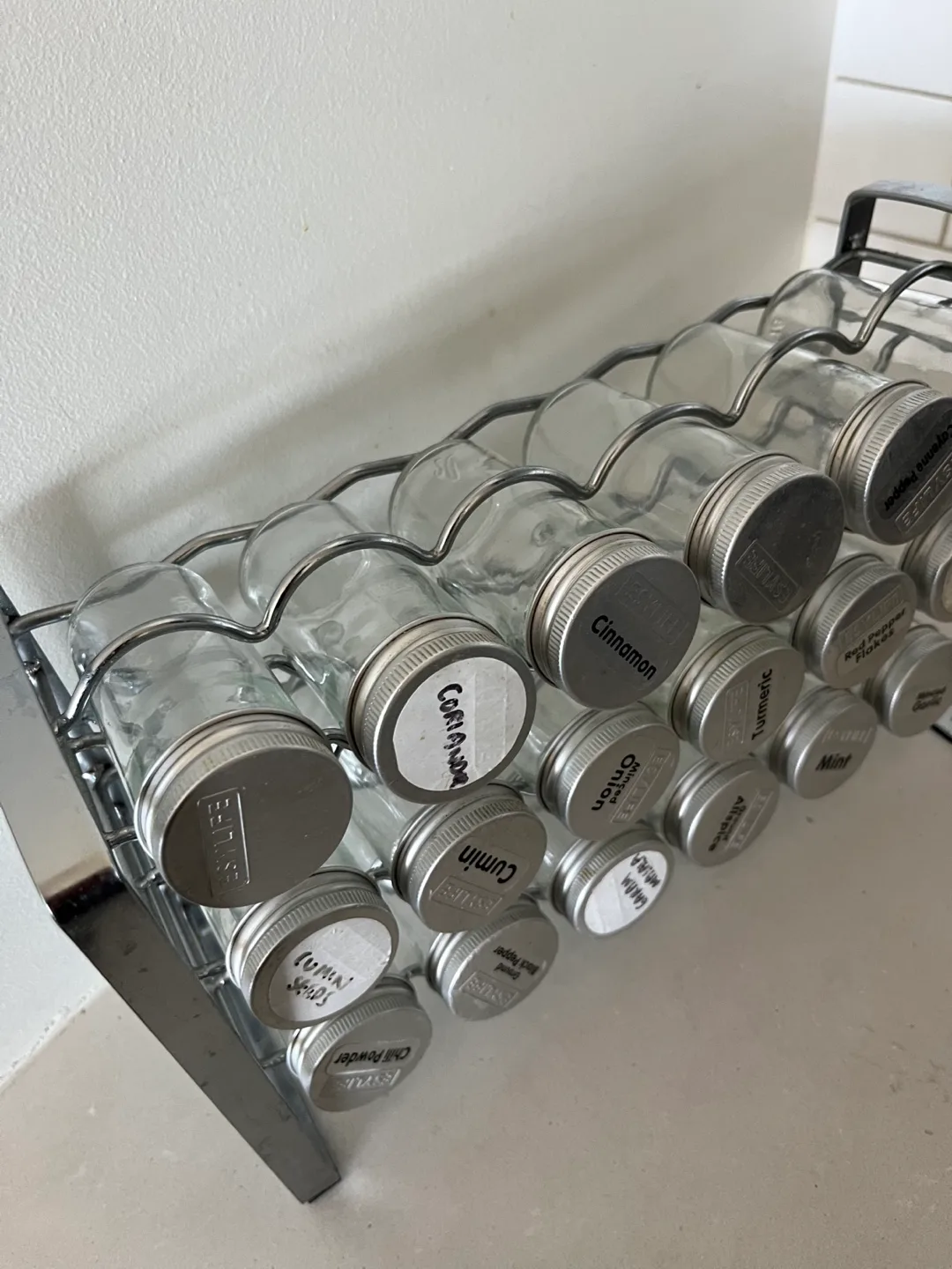 FREE Spice Rack with 18 Empty Glass Jars thumbnail