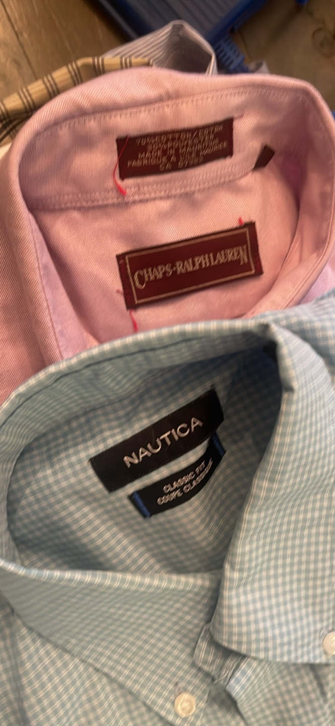 Men's Shirts: Ben Sherman, Tommy Hilfiger, Nautica, Chaps - M/M