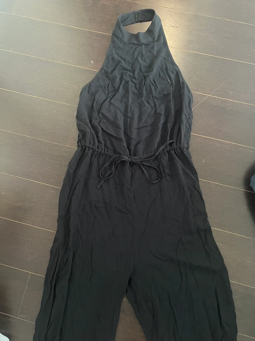 Urban Outfitters Black Jumpsuit - Size S thumbnail