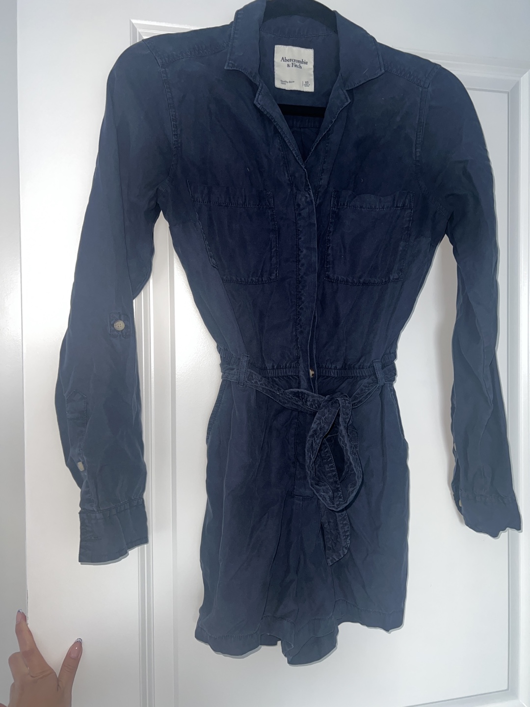 Abercrombie & Fitch XS Romper - Navy