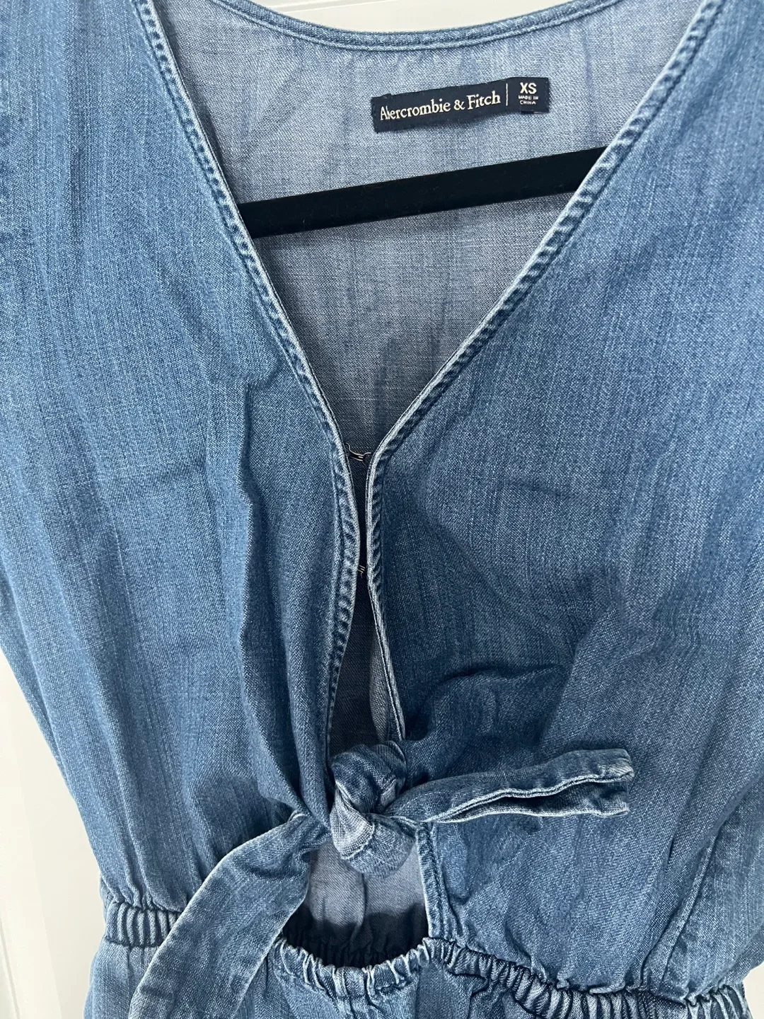 Abercrombie & Fitch Denim Romper - Size XS image indicator(2)
