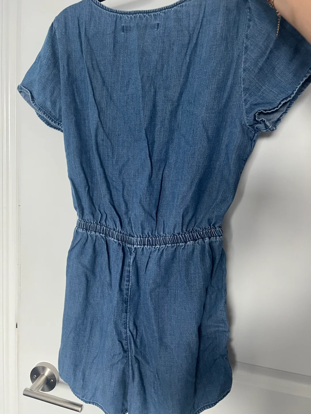 Abercrombie & Fitch Denim Romper - Size XS image indicator(4)
