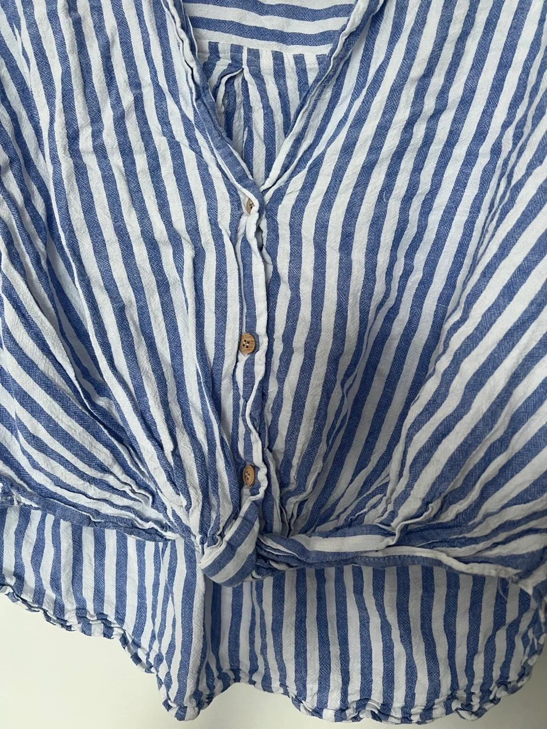 Zara Striped Blouse - Size XS image indicator(3)