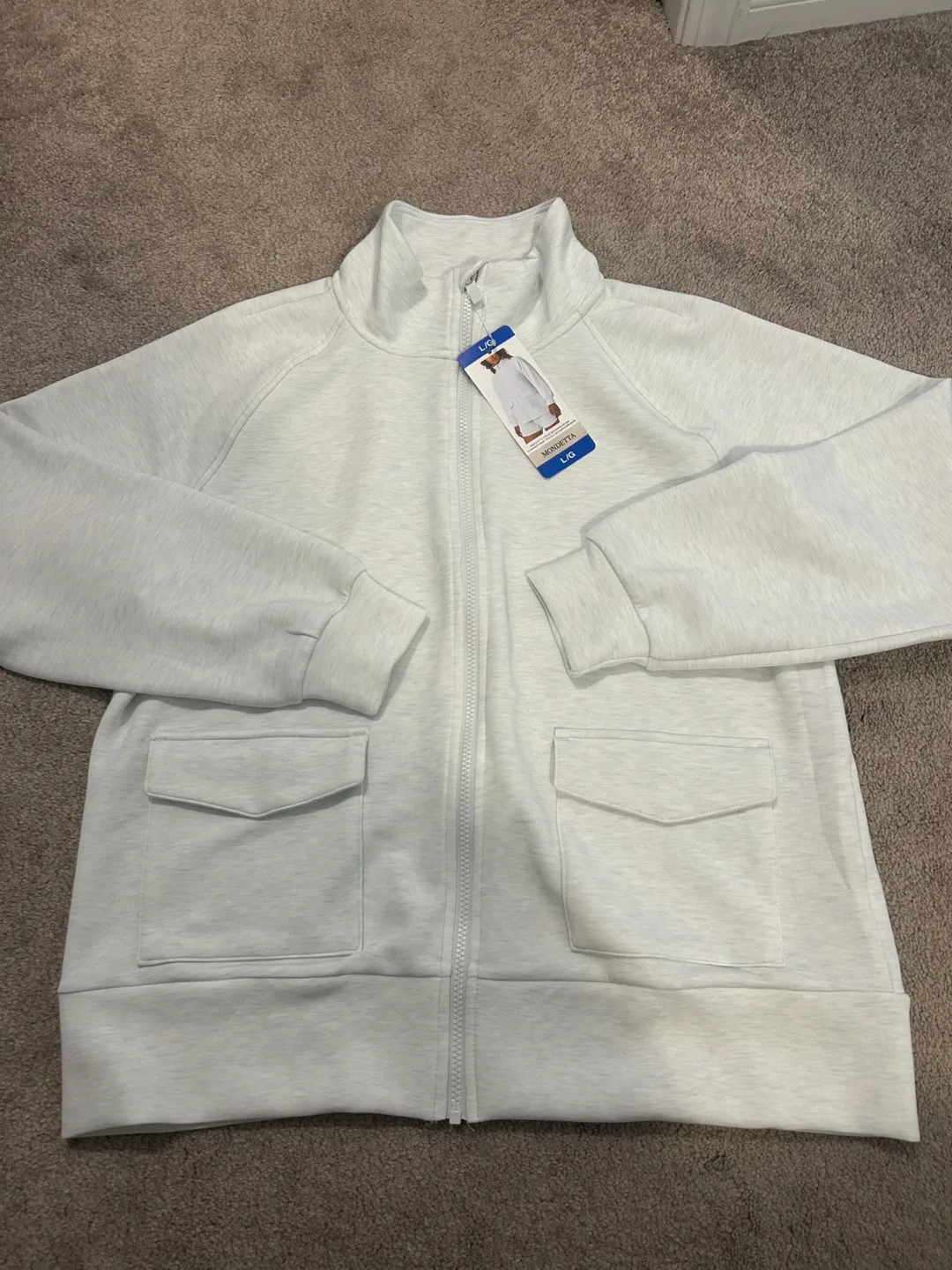 🇨🇦 Mondetta MDTech woman Full Zip Jacket - Size L/G thumbnail