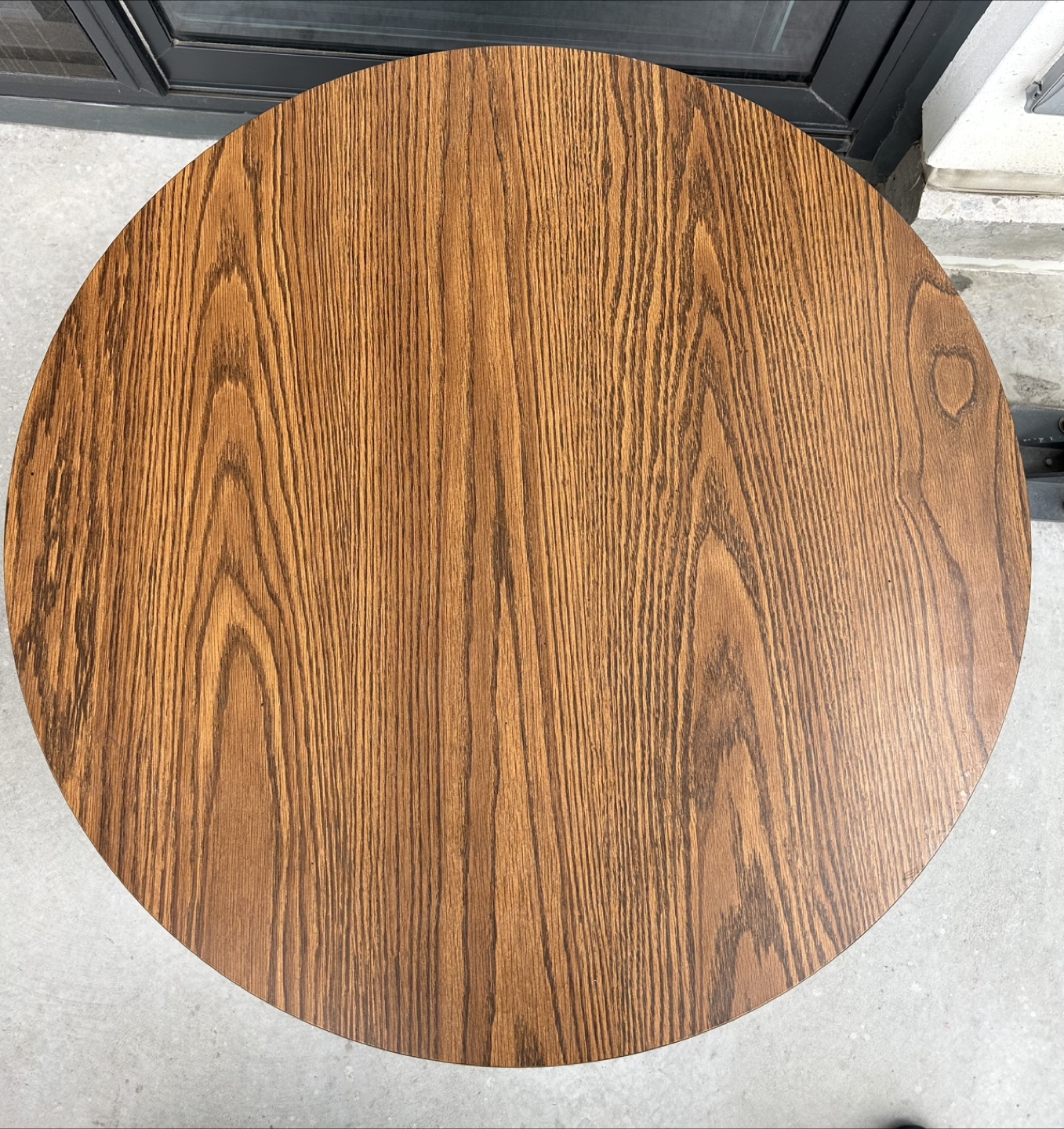 Round Wood Coffee Table