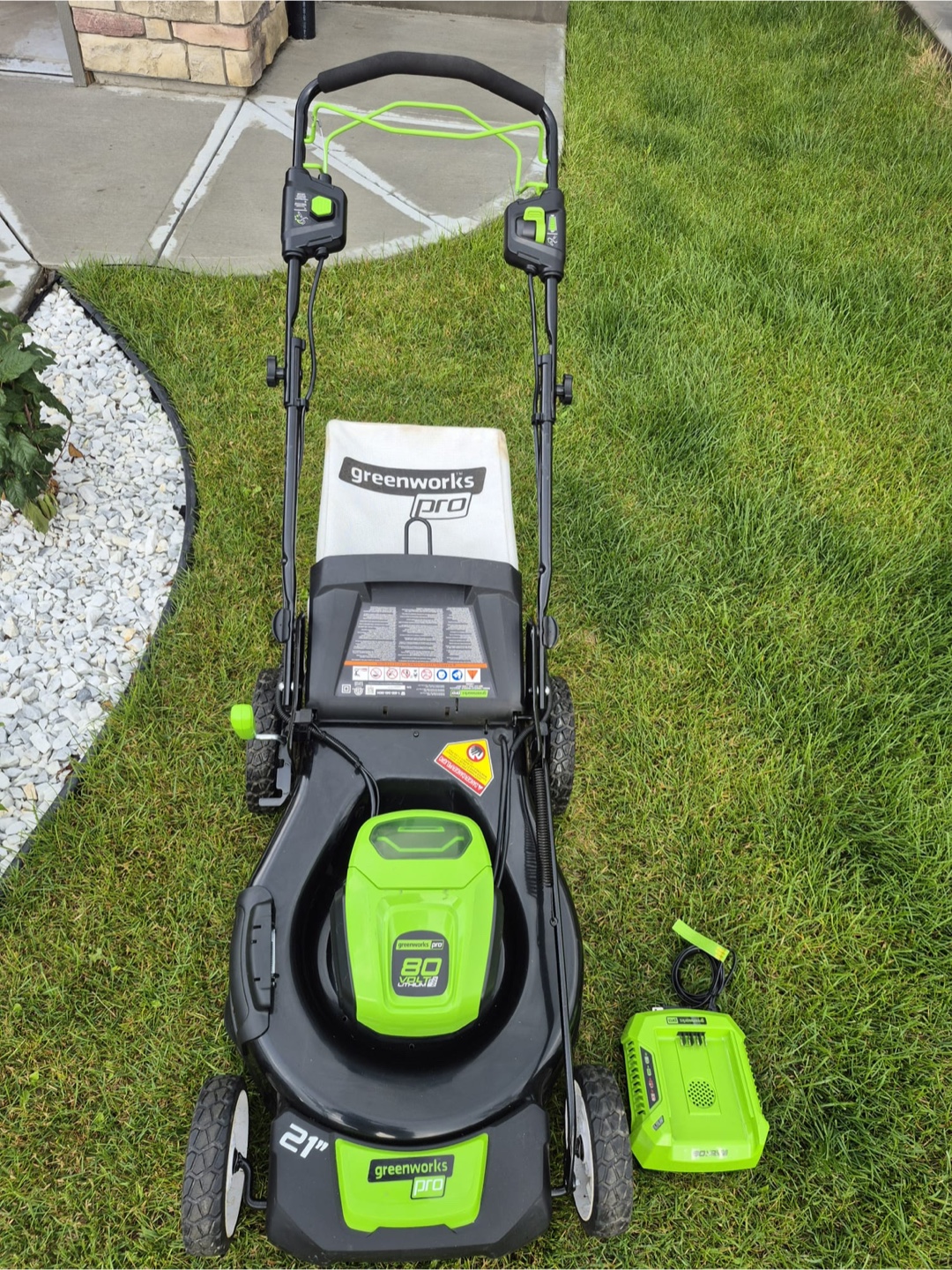 Greenworks Pro 80V 21" Cordless Lawn Mower - photo 3