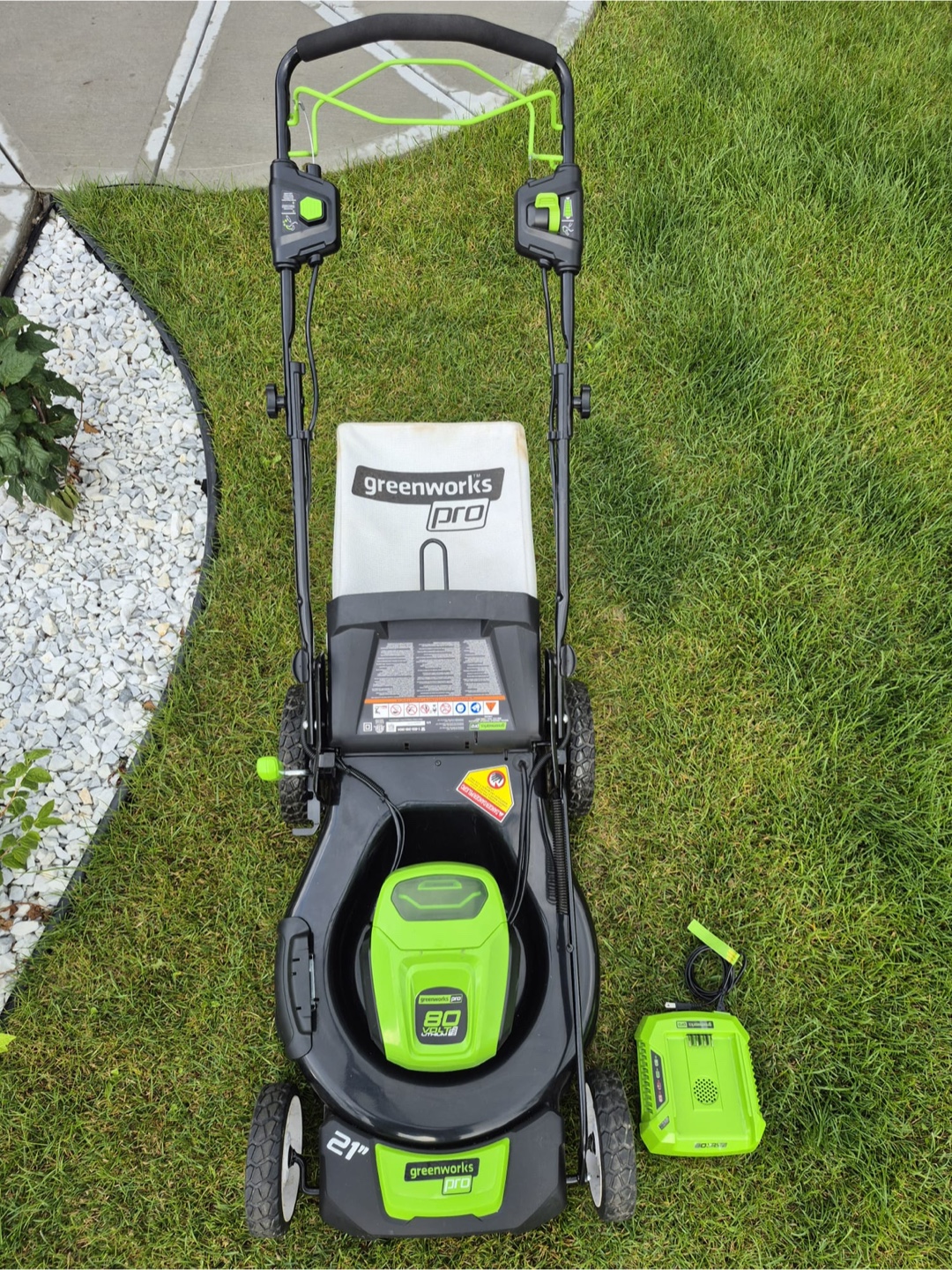 Greenworks Pro 80V 21" Cordless Lawn Mower - photo 4