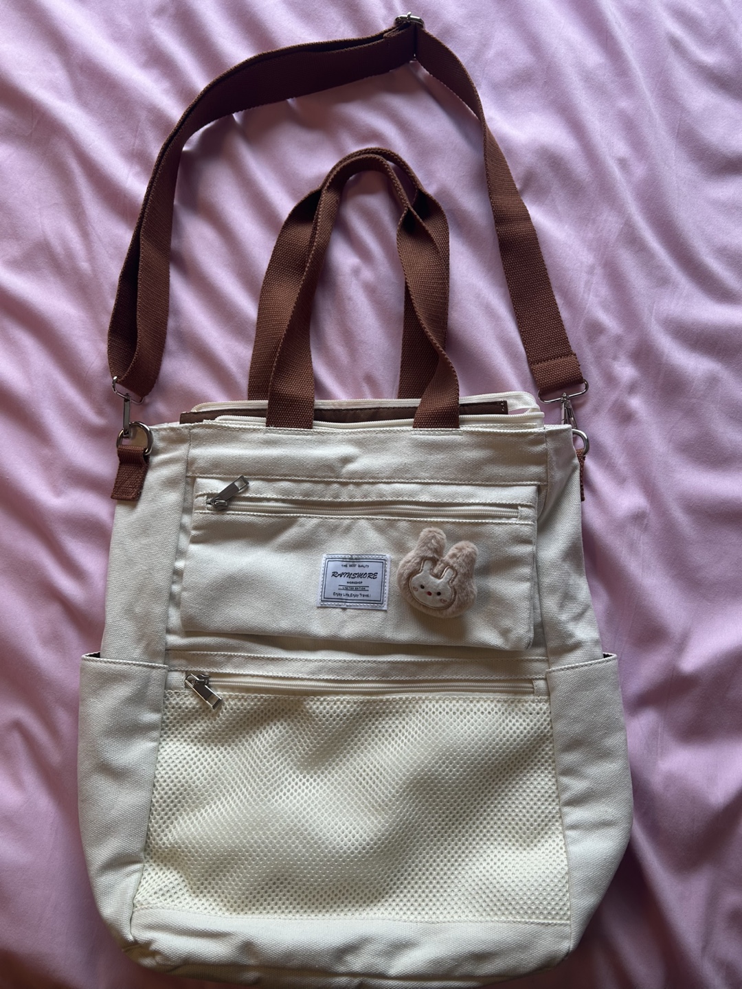 Canvas Tote Bags - Cream & Mofusand - photo 3