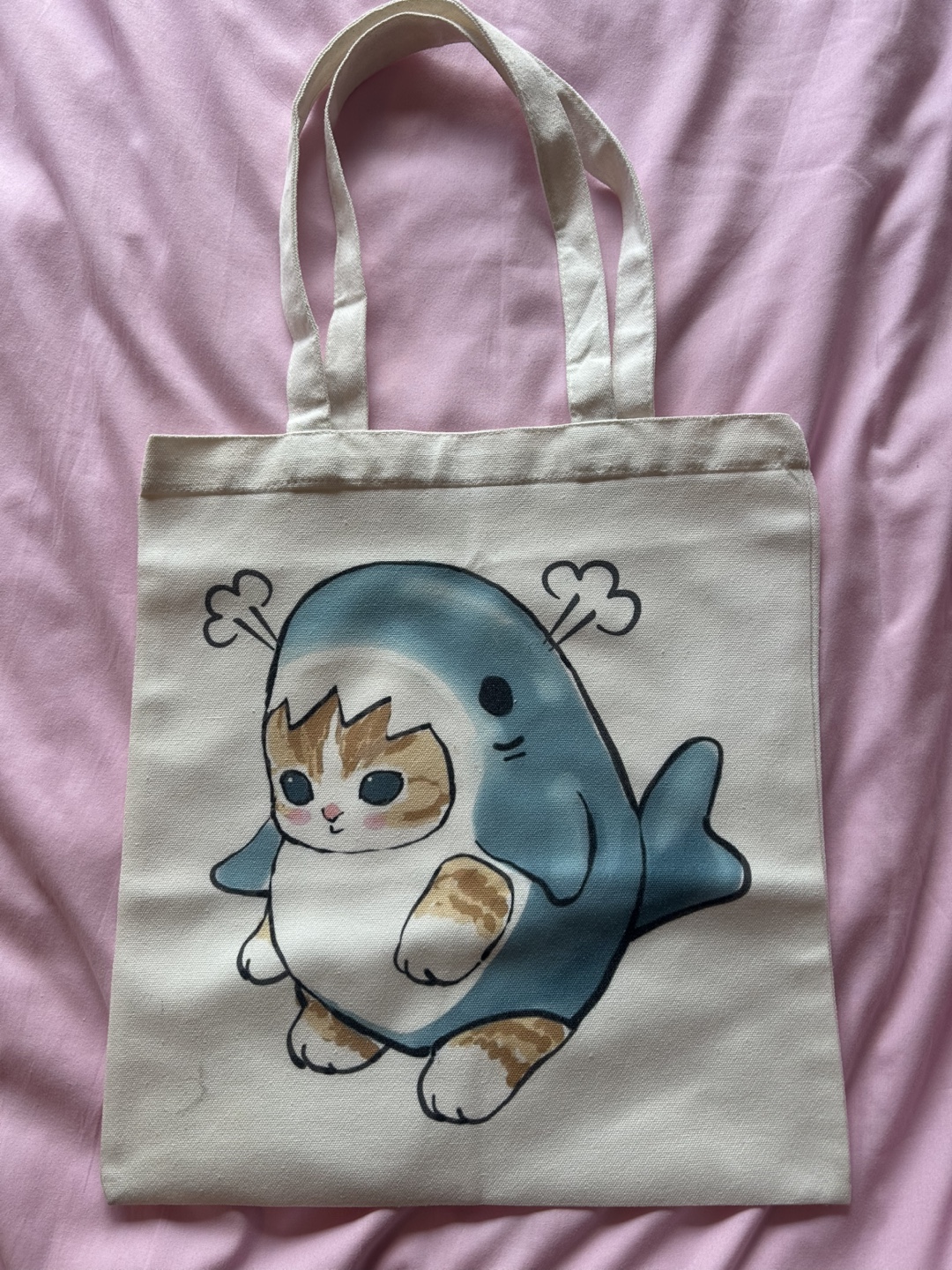 Canvas Tote Bags - Cream & Mofusand - photo 2
