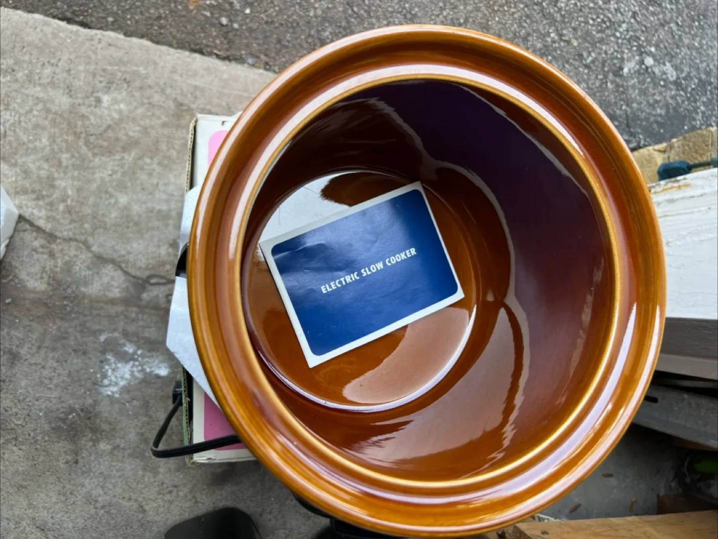 Stoneware Electric Slow Cooker 4QT image indicator(2)