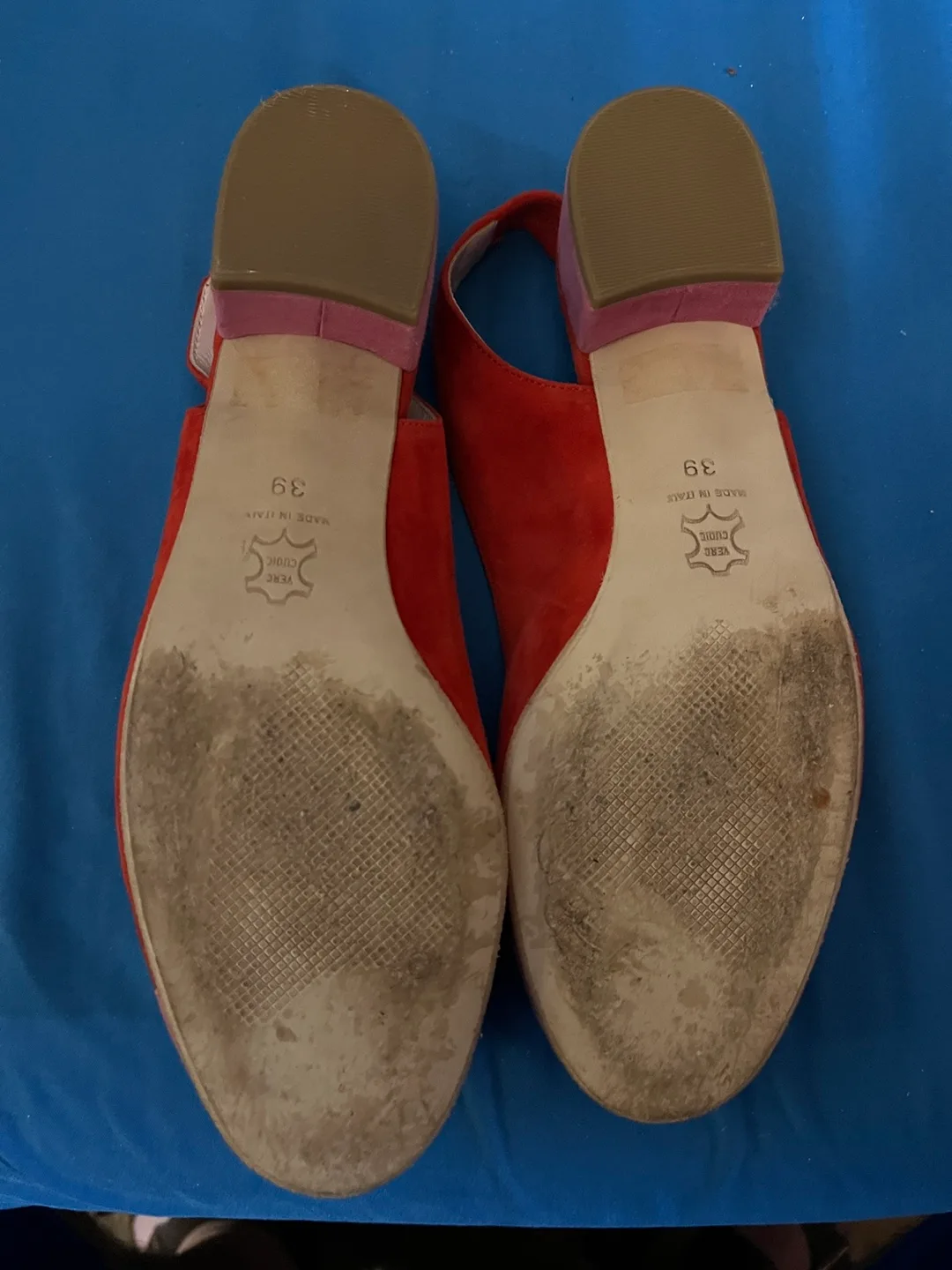 Ferca 81 Red Slingback Heels - Size 9 image indicator(2)