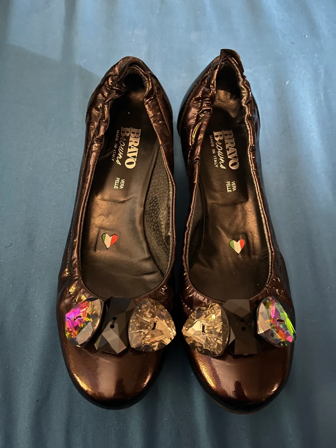 Bravo Browns Italy Leather Flats thumbnail