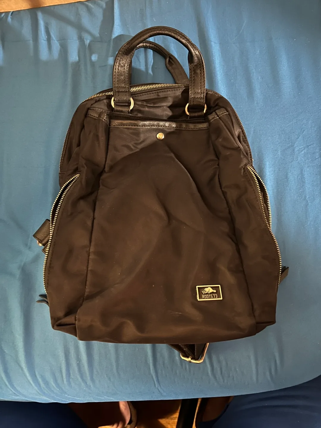 Roots 73 Black Backpack thumbnail