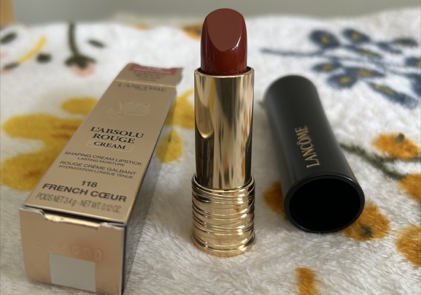 Lancôme L'Absolu Rouge Cream Lipstick - French Cœur - photo 4