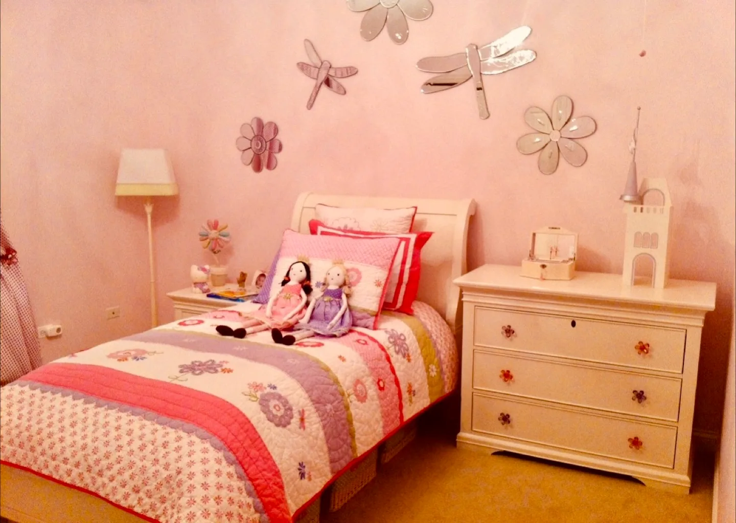 Pottery Barn Kids Floral 7 Piece Twin Bedding Set thumbnail