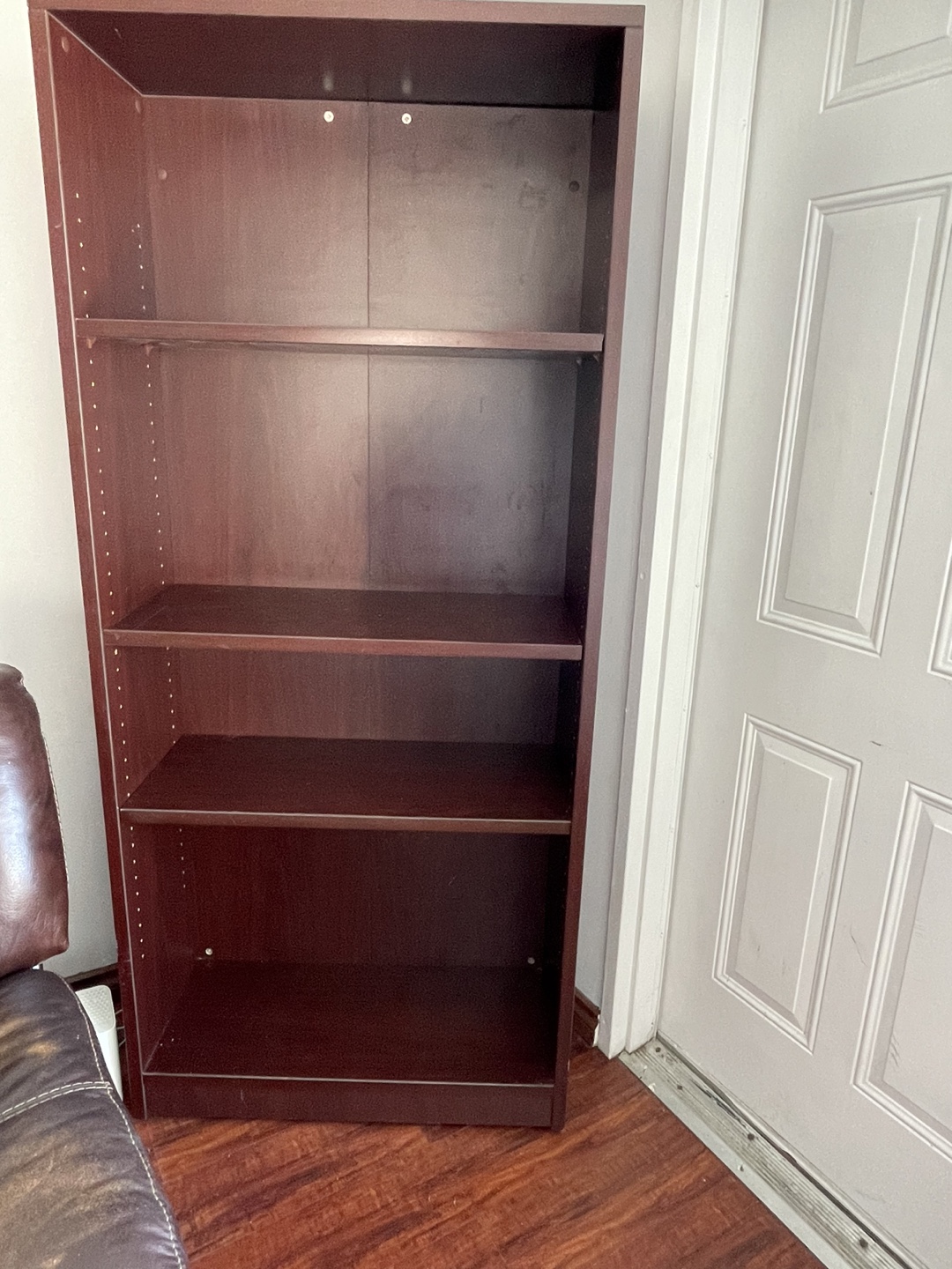 Brown Wooden Bookcase
