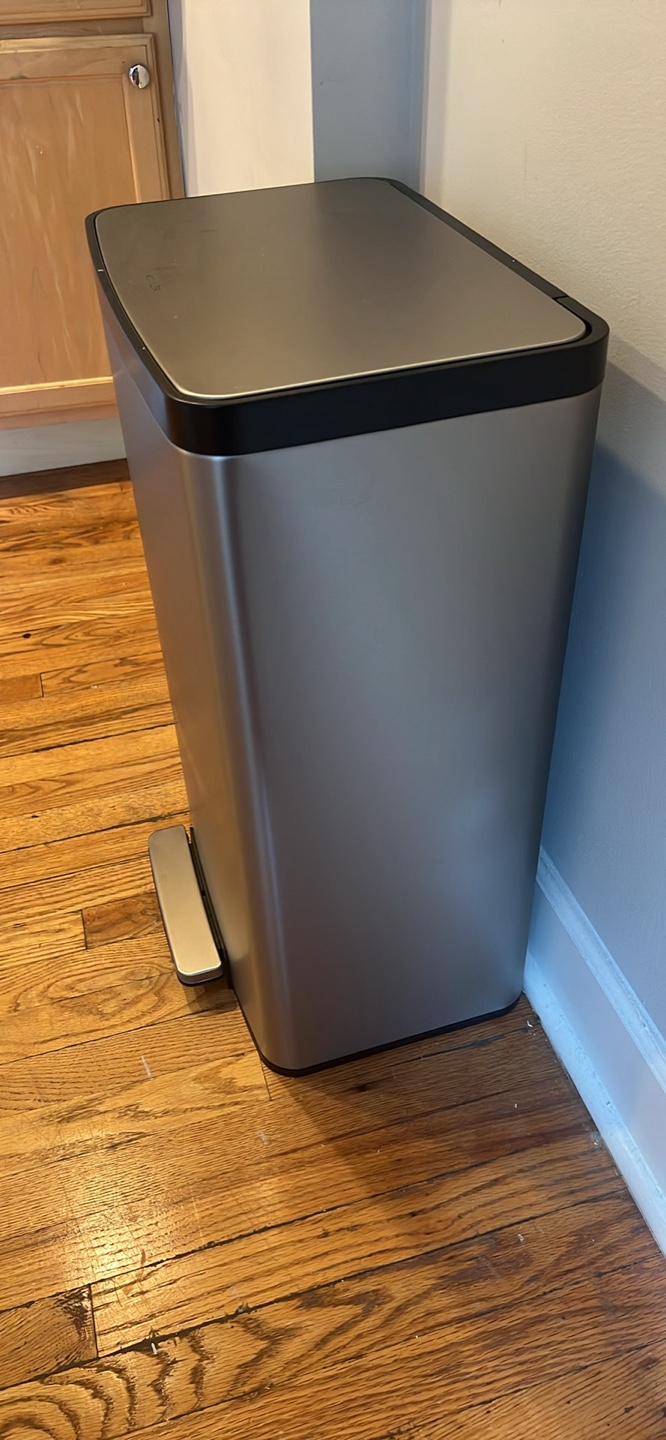 KOHLER 13-Gallon Stainless Steel Step Can - photo 4