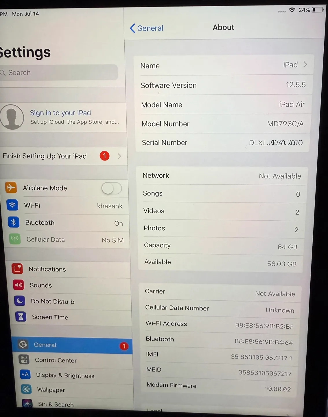 Apple iPad Air 64GB thumbnail