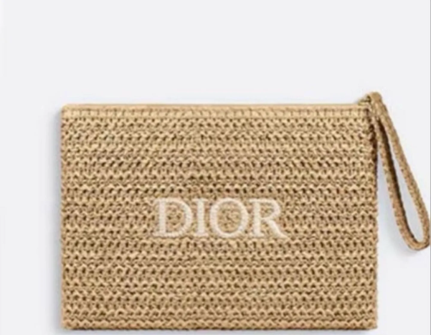 Dior Straw Tote Bag & Pouch Set image indicator(4)