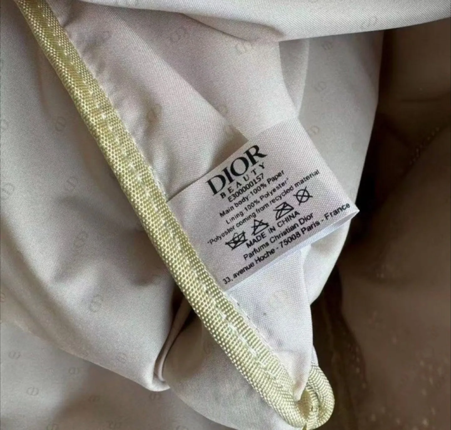 Dior Straw Tote Bag & Pouch Set image indicator(6)