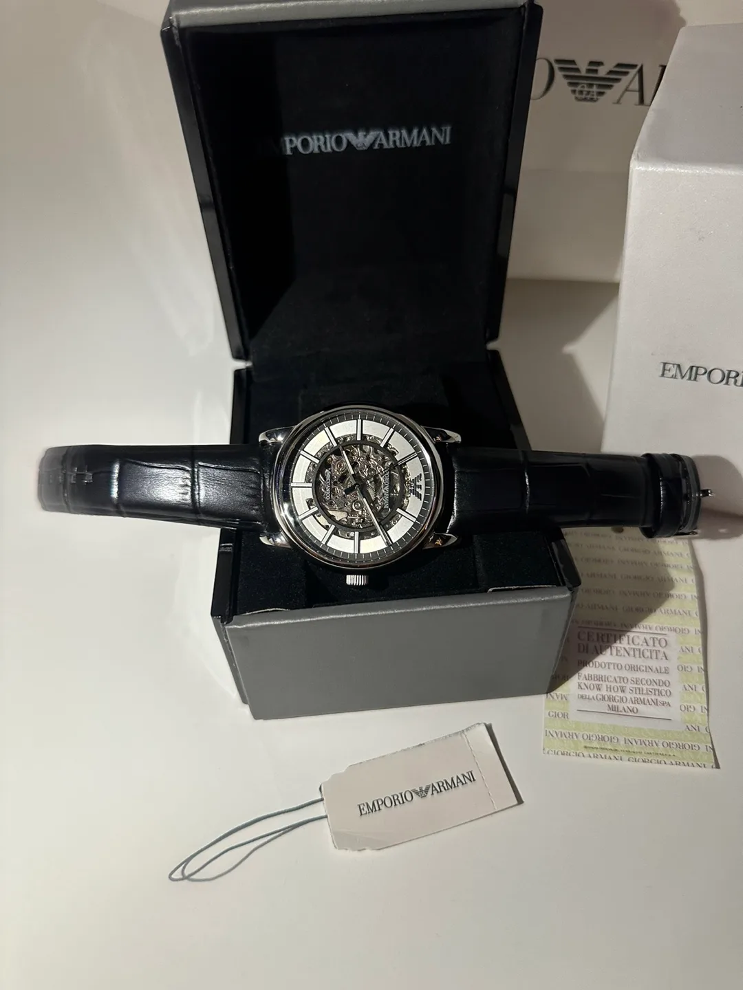 Emporio Armani Automatic AR1981 Watch w/ Box thumbnail