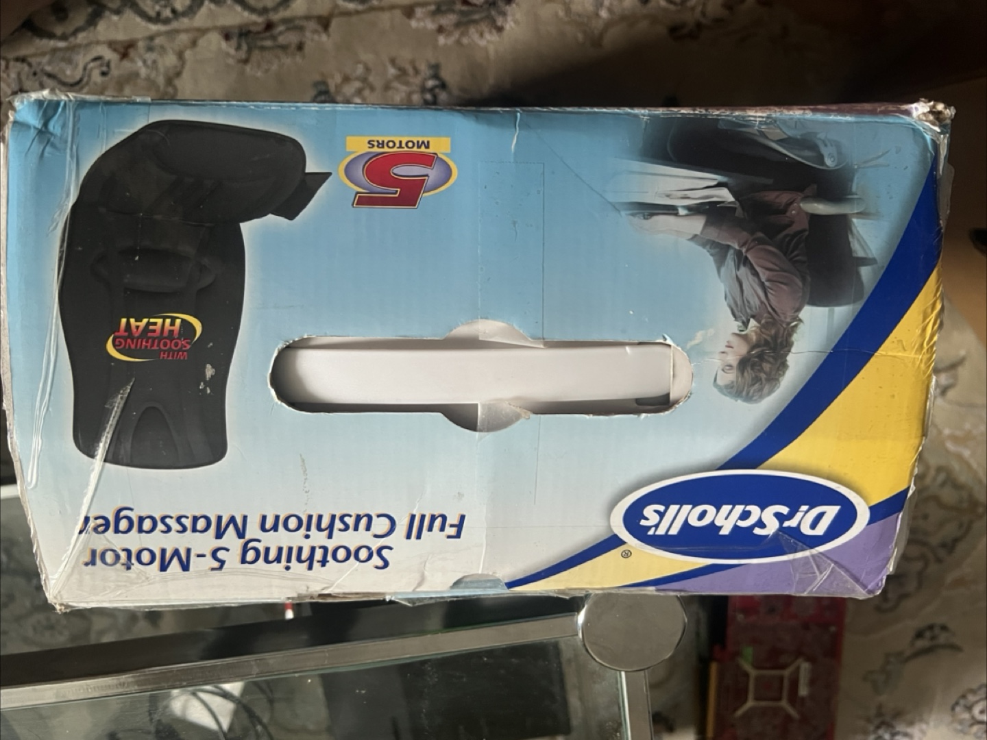 Dr. Scholl's Soothing 5-Motor Full Cushion Massager - photo 4