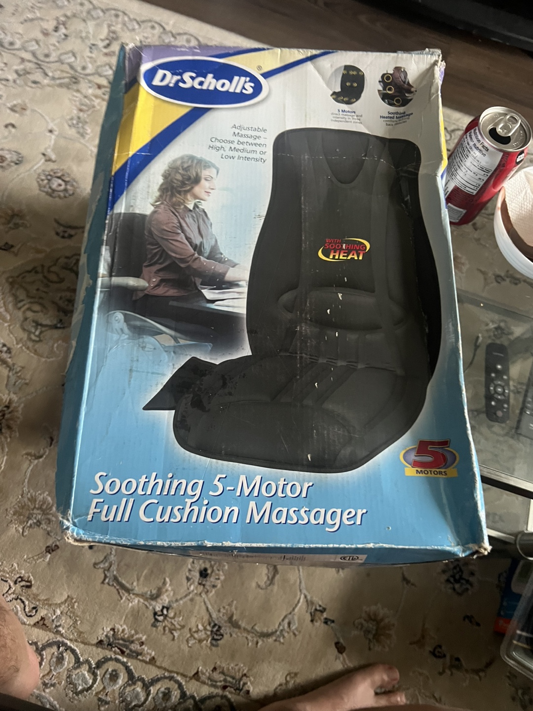 Dr. Scholl's Soothing 5-Motor Full Cushion Massager