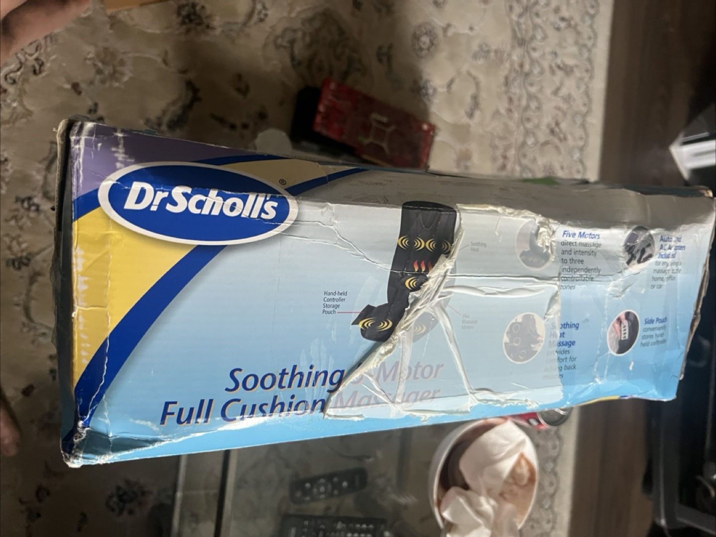 Dr. Scholl's Soothing 5-Motor Full Cushion Massager - photo 2