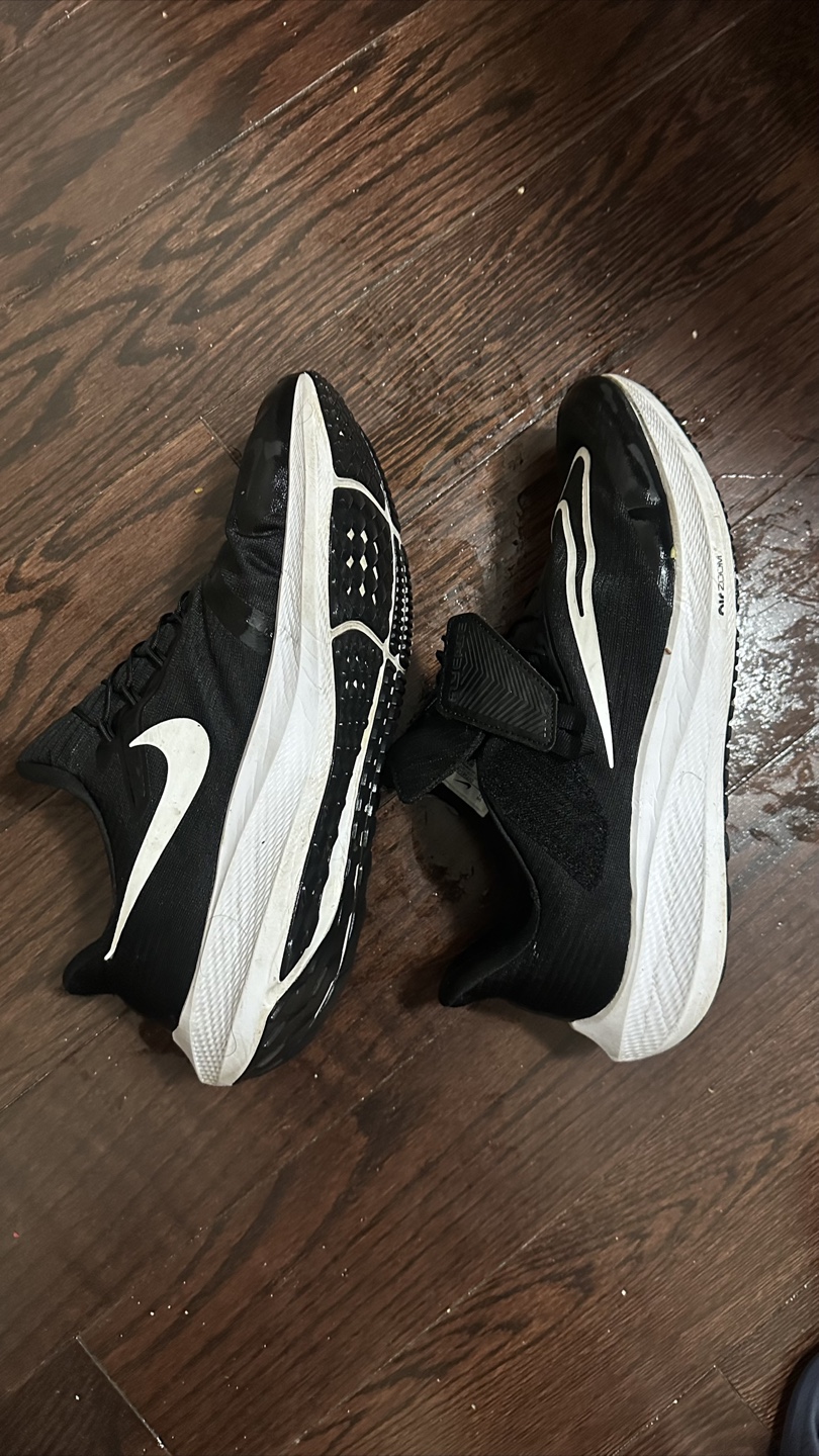 Nike Zoom pegasus flyease black running shoes - US 12 - photo 4