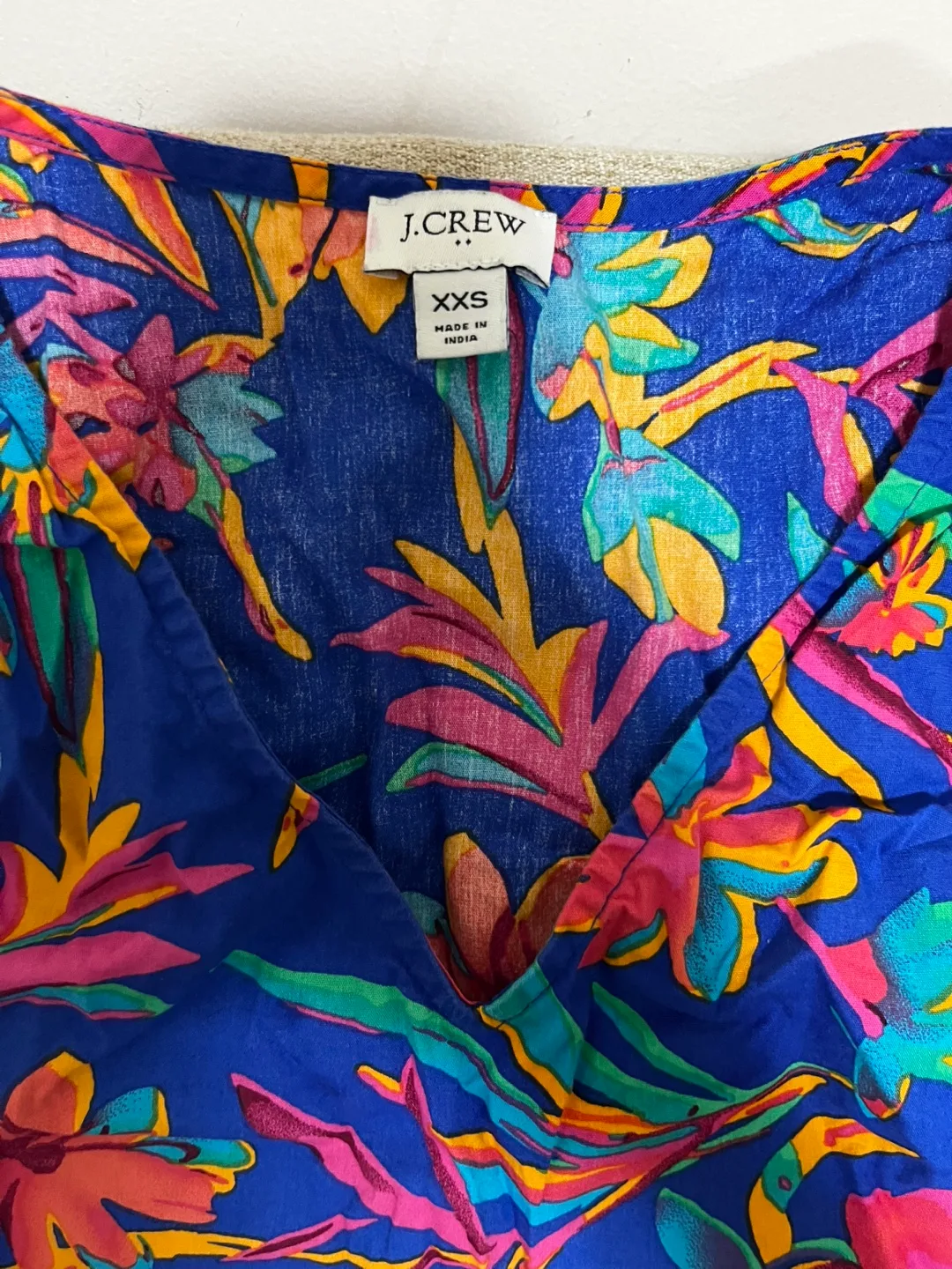 J.Crew Floral Top - Size XXS image indicator(2)