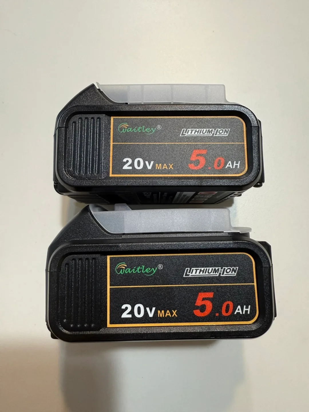 Waitley 2-Pack 20V 5.0Ah Replacement Battery thumbnail