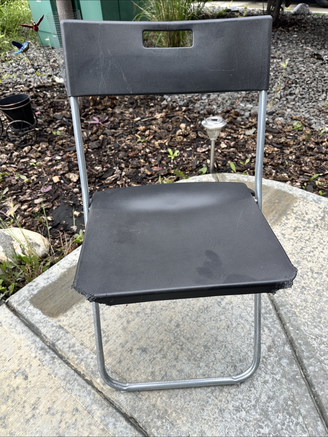 Folding Chair - Black (6 in total)