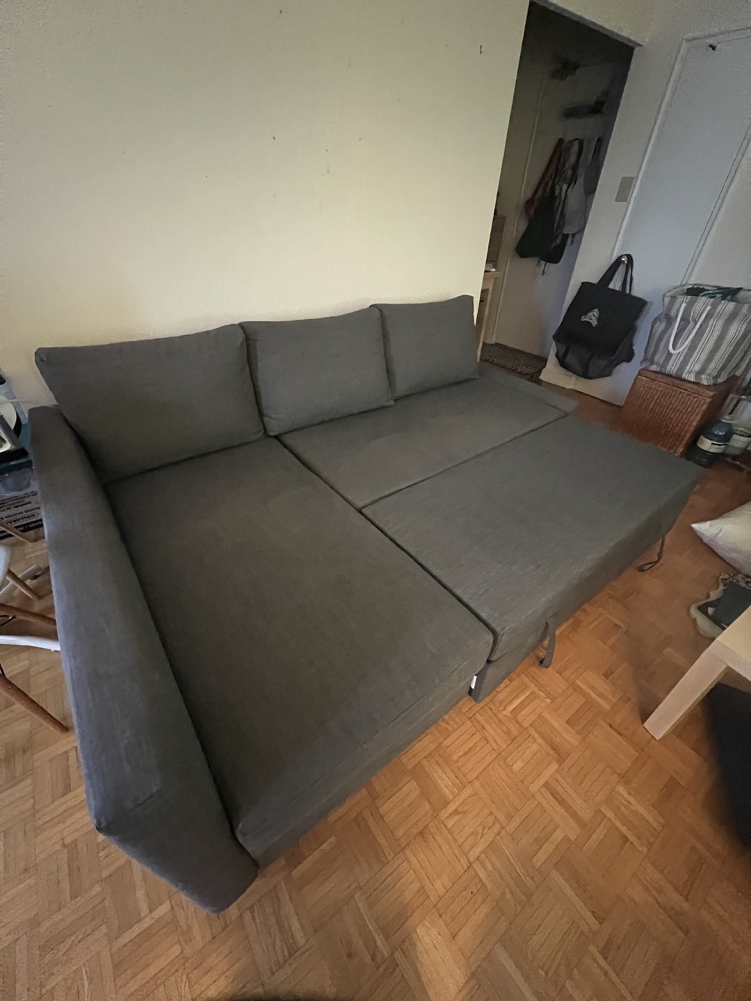 IKEA Friheten Sleeper Sectional Sofa - Grey - photo 3