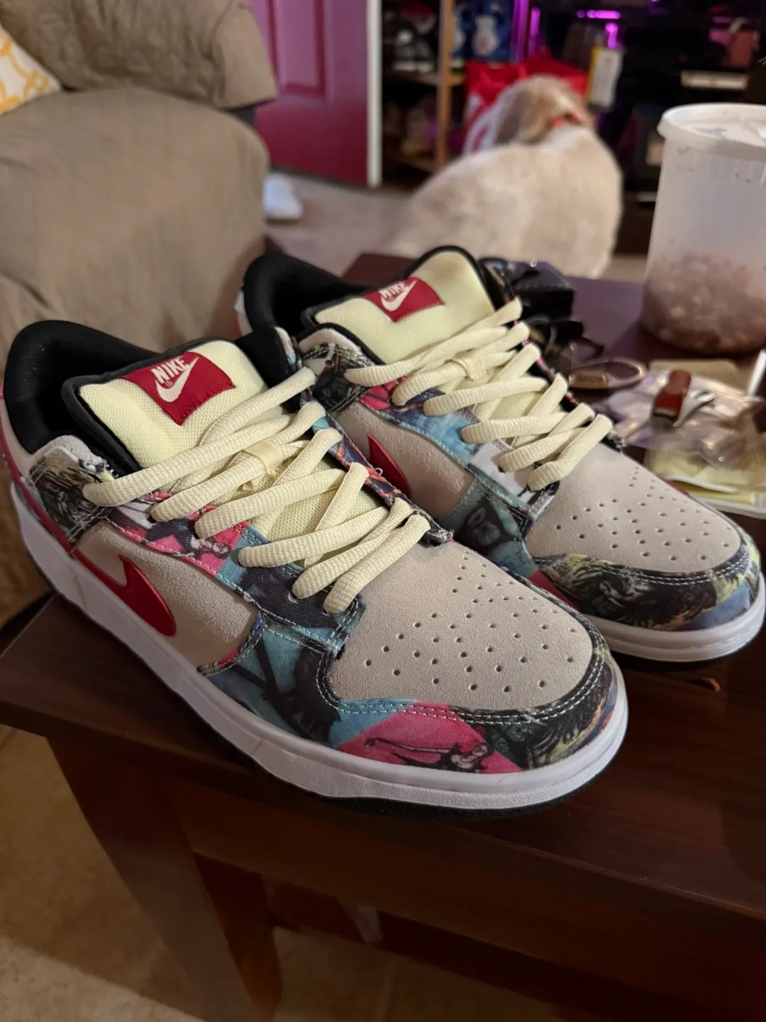 Men’s Nike Paris Dunk Low Size 9.5 not High Jordan image indicator(3)