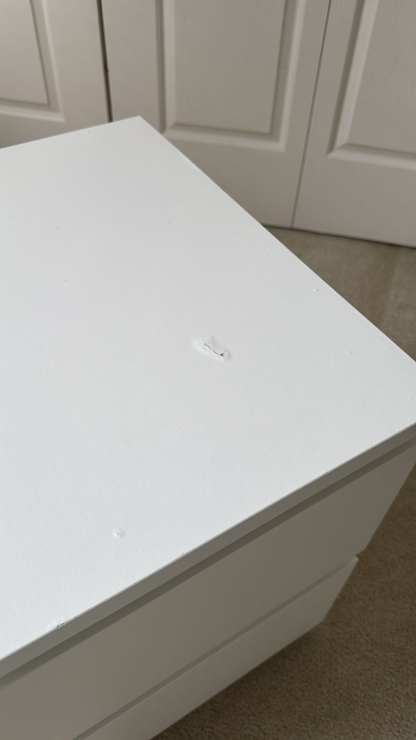 IKEA White 2 Drawer - photo 2