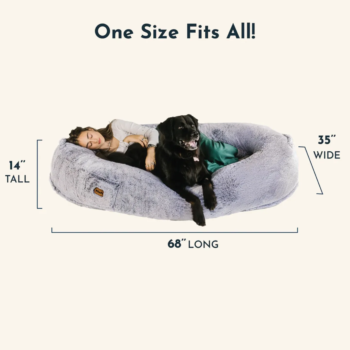 Plufl - Human Dog Bed image indicator(3)