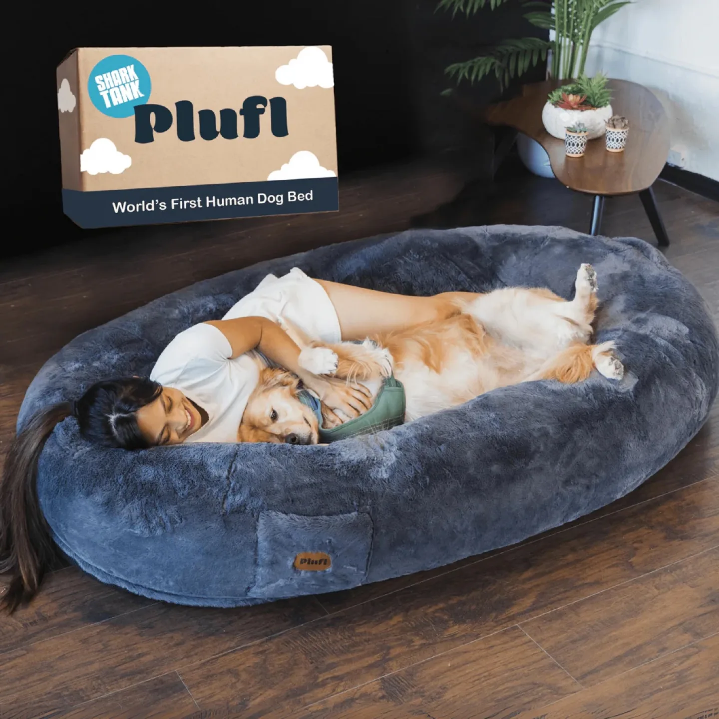 Plufl - Human Dog Bed image indicator(2)