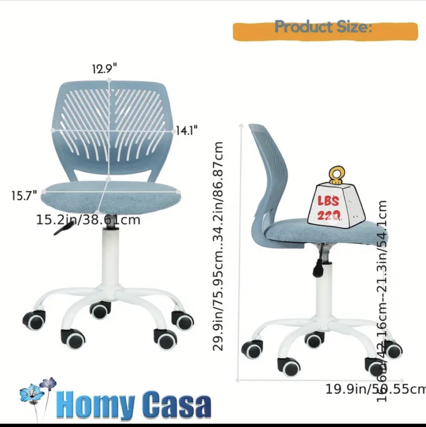 Desk Chair & Adjustable Desk - photo 4