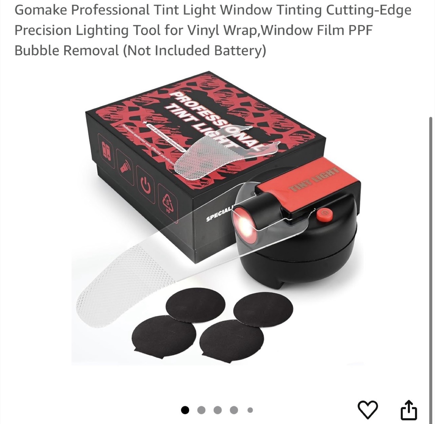 Gomake Professional Tint Light