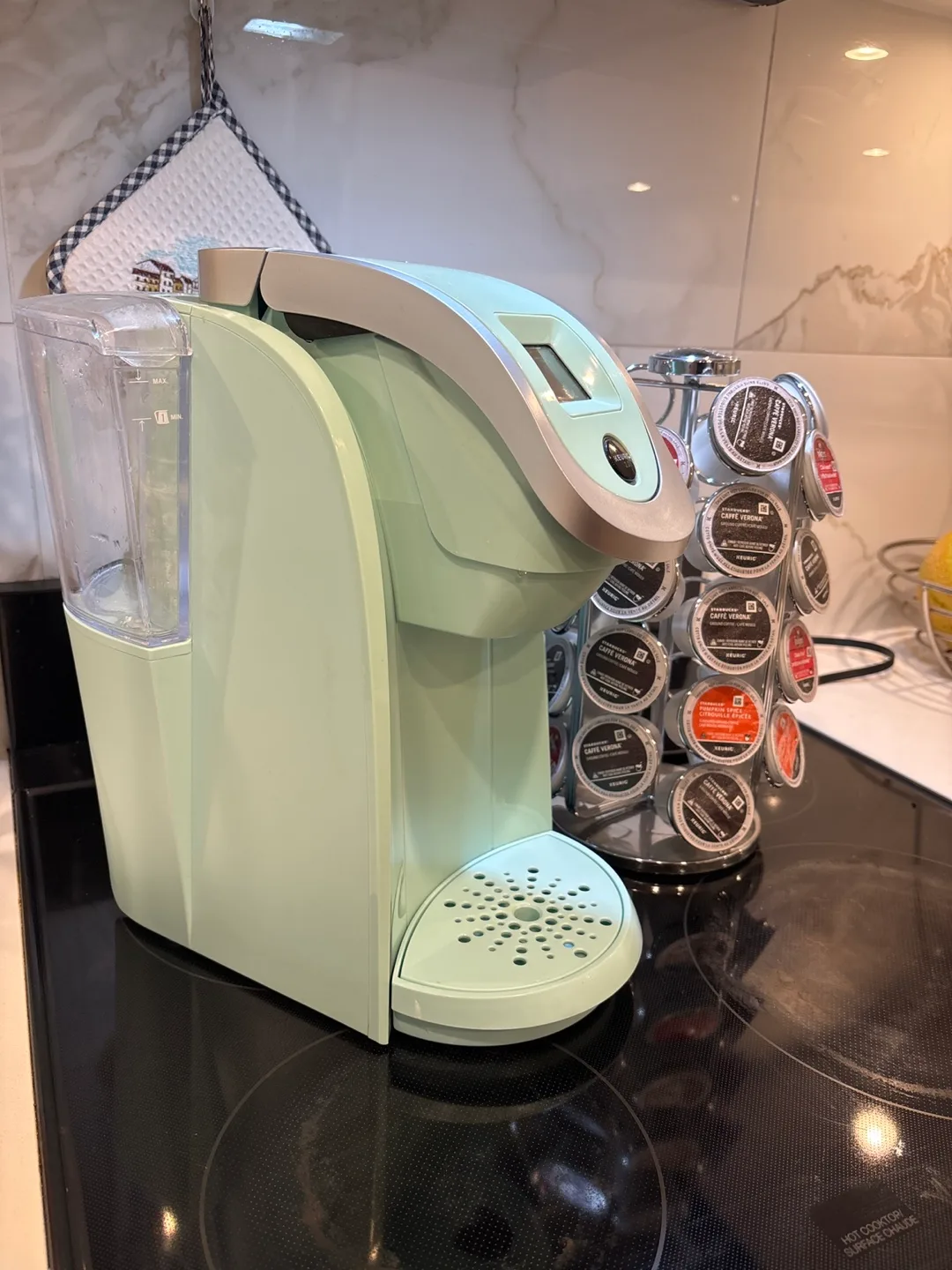 Keurig 2.0 Single Serve Coffee Maker and K-Cup Holder - Mint image indicator(2)