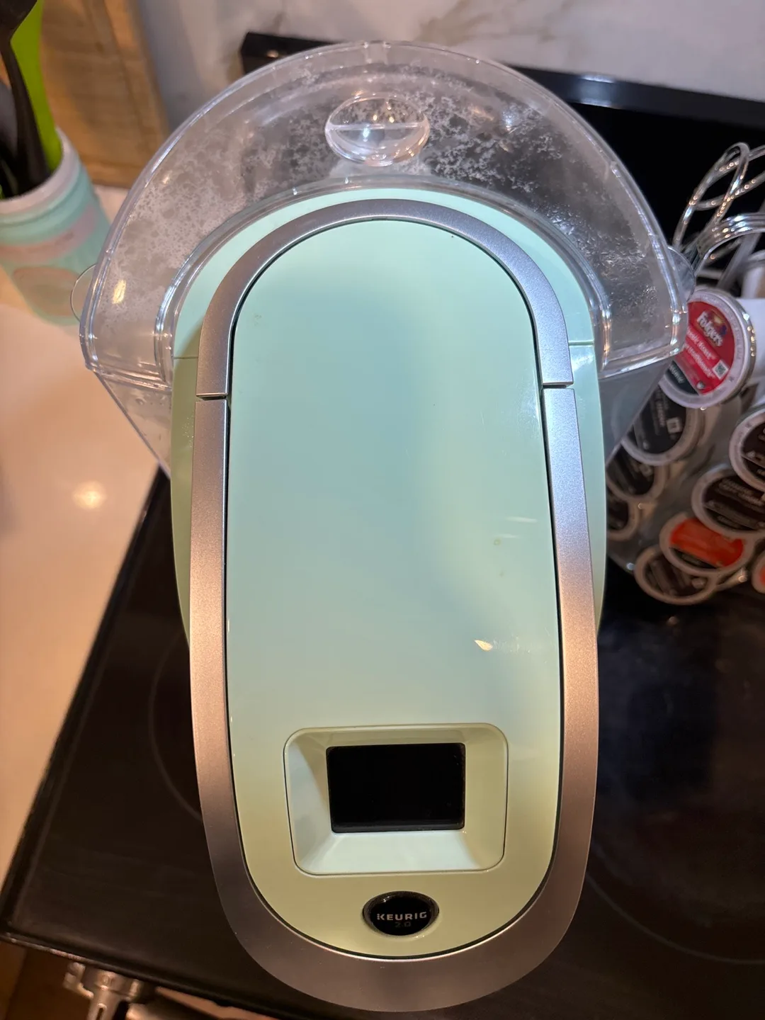 Keurig 2.0 Single Serve Coffee Maker and K-Cup Holder - Mint image indicator(4)