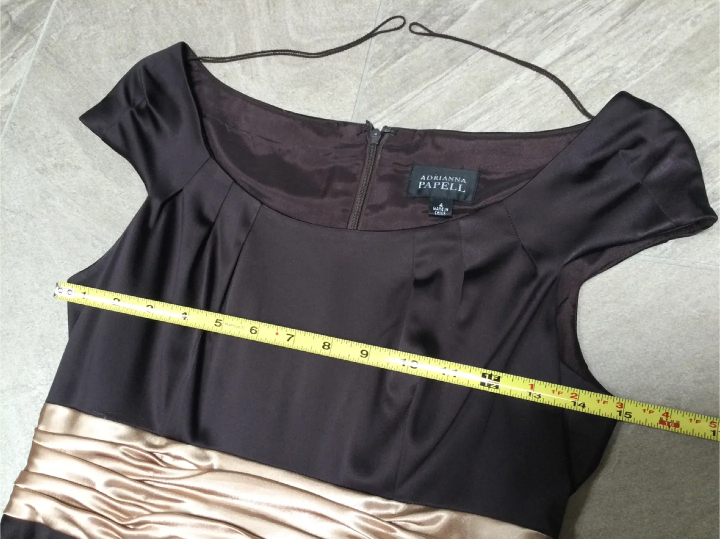 Adrianna Papell satins Dress Size 4 image indicator(4)