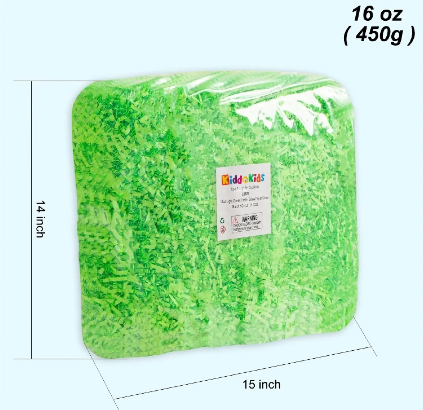 Light Green  Grass Paper Shred - NEW! image indicator(4)
