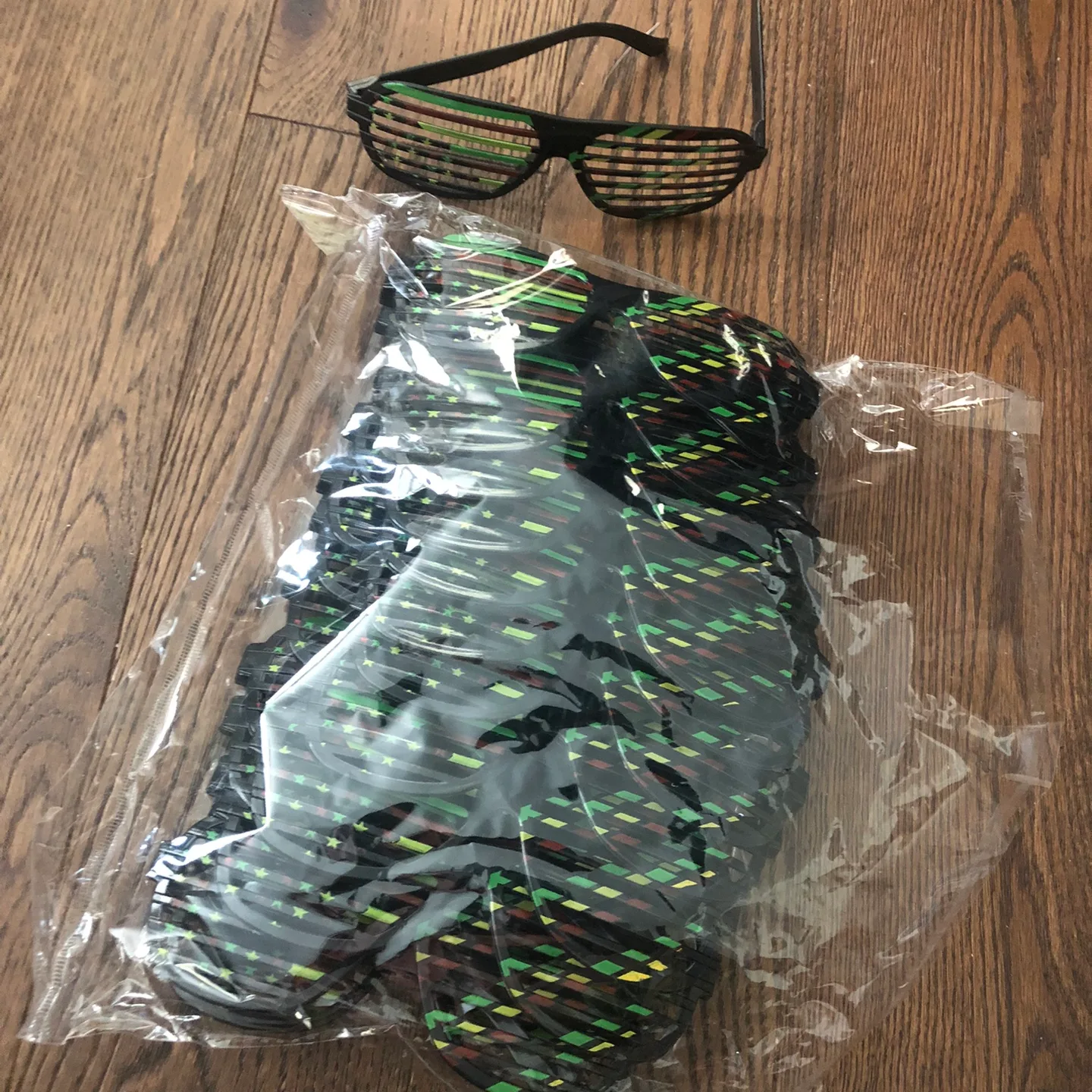 24 Slotted Shutter Rave Glasses image indicator(2)