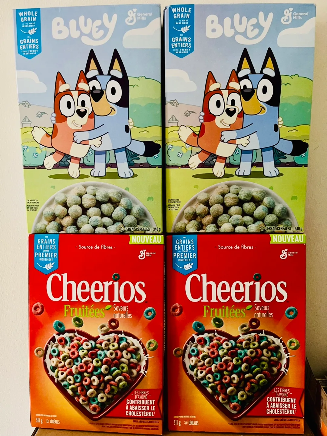 All together General Mills Bluey & Cheerios Cereal thumbnail