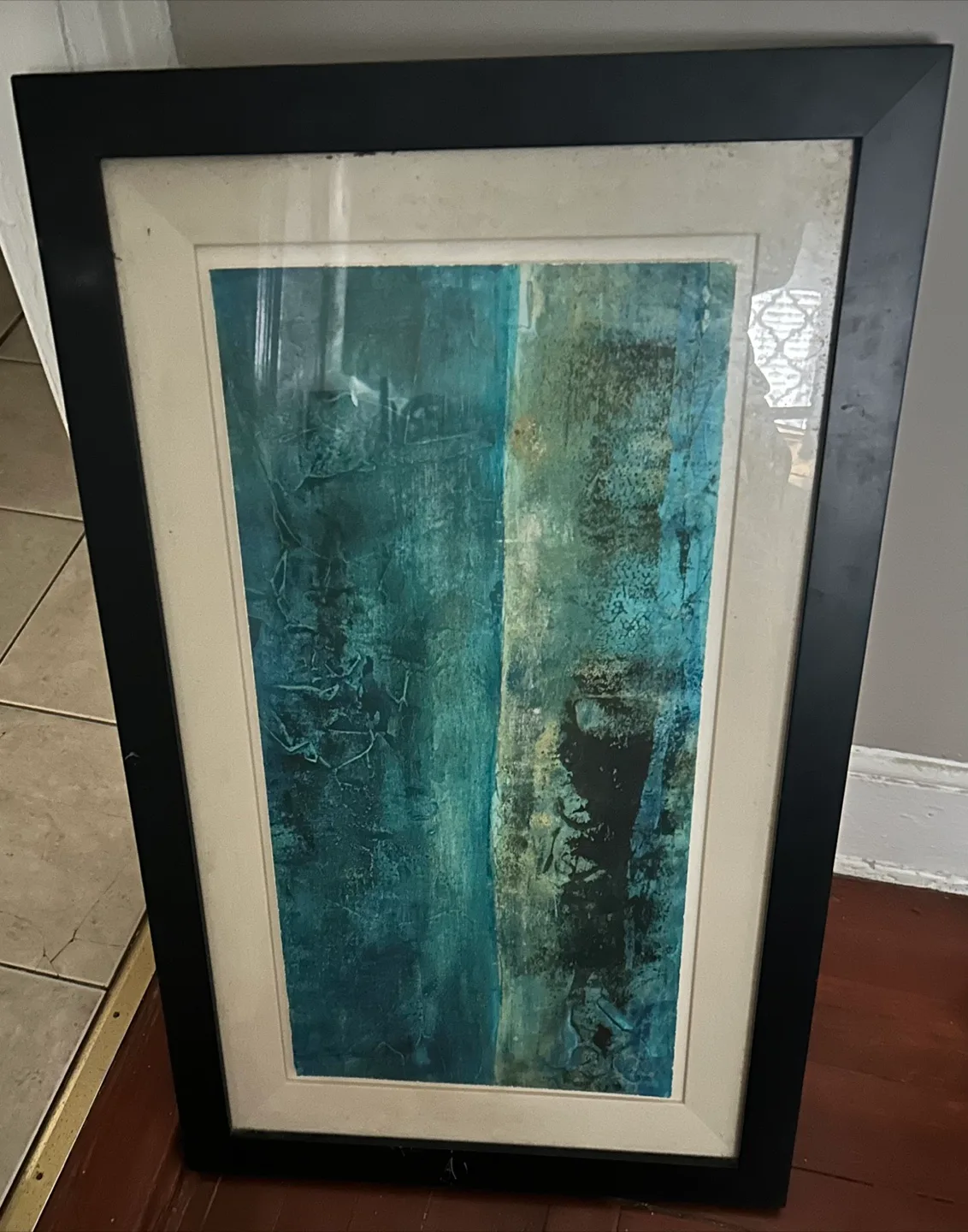 Framed Abstract Art Print thumbnail