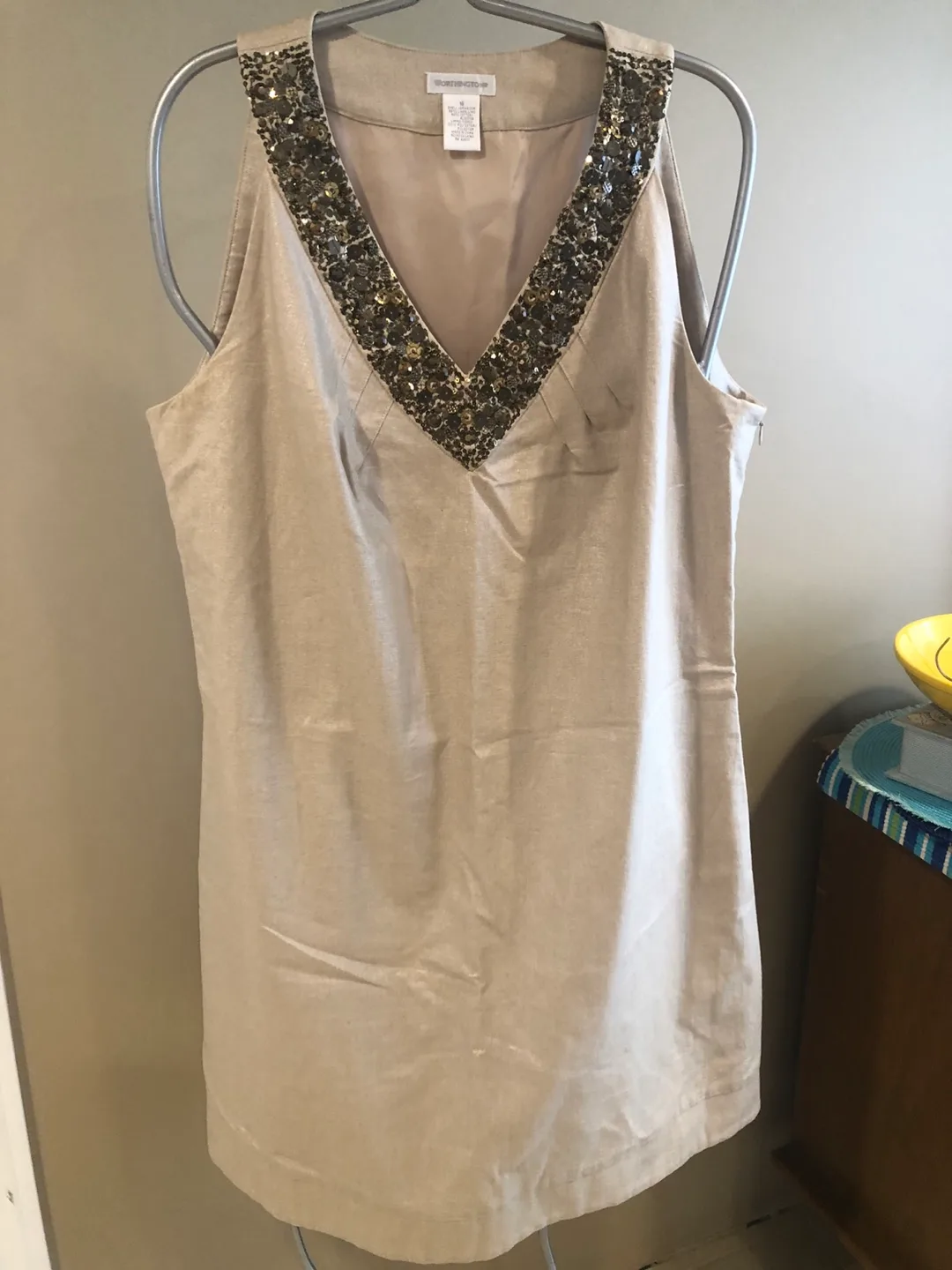 Worthington Beige Dress - Size 16 image indicator(3)